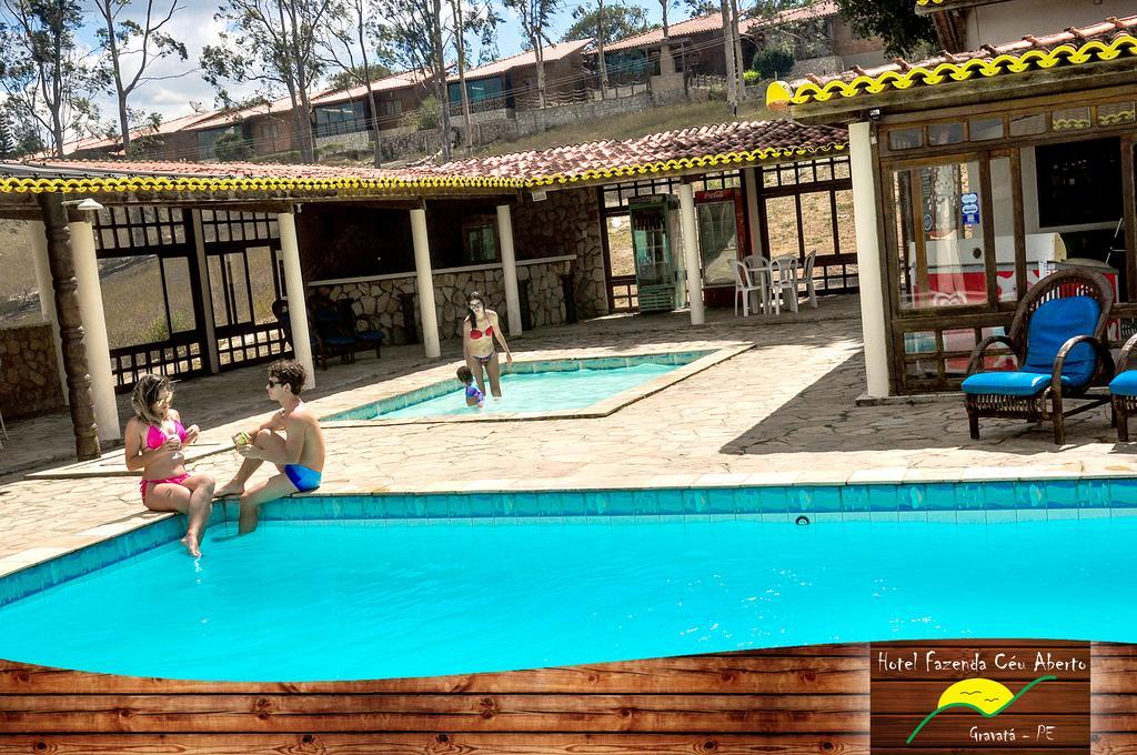 Hotel Fazenda Ceu Aberto Gravatá Kültér fotó